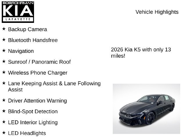 New 2026 Kia K5 GT-Line w/ GT-Line Premium Package FWD image 7