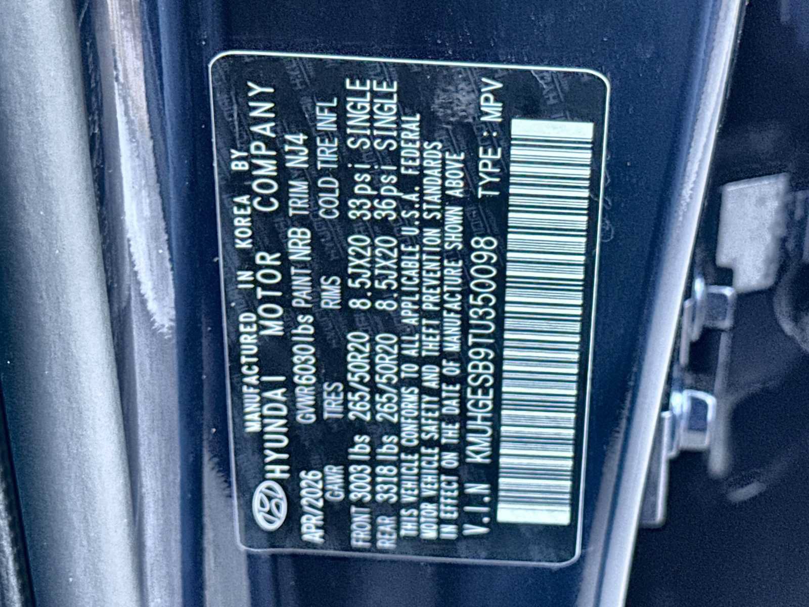 New 2026 Genesis GV80 2.5T Select AWD/4WD image 29