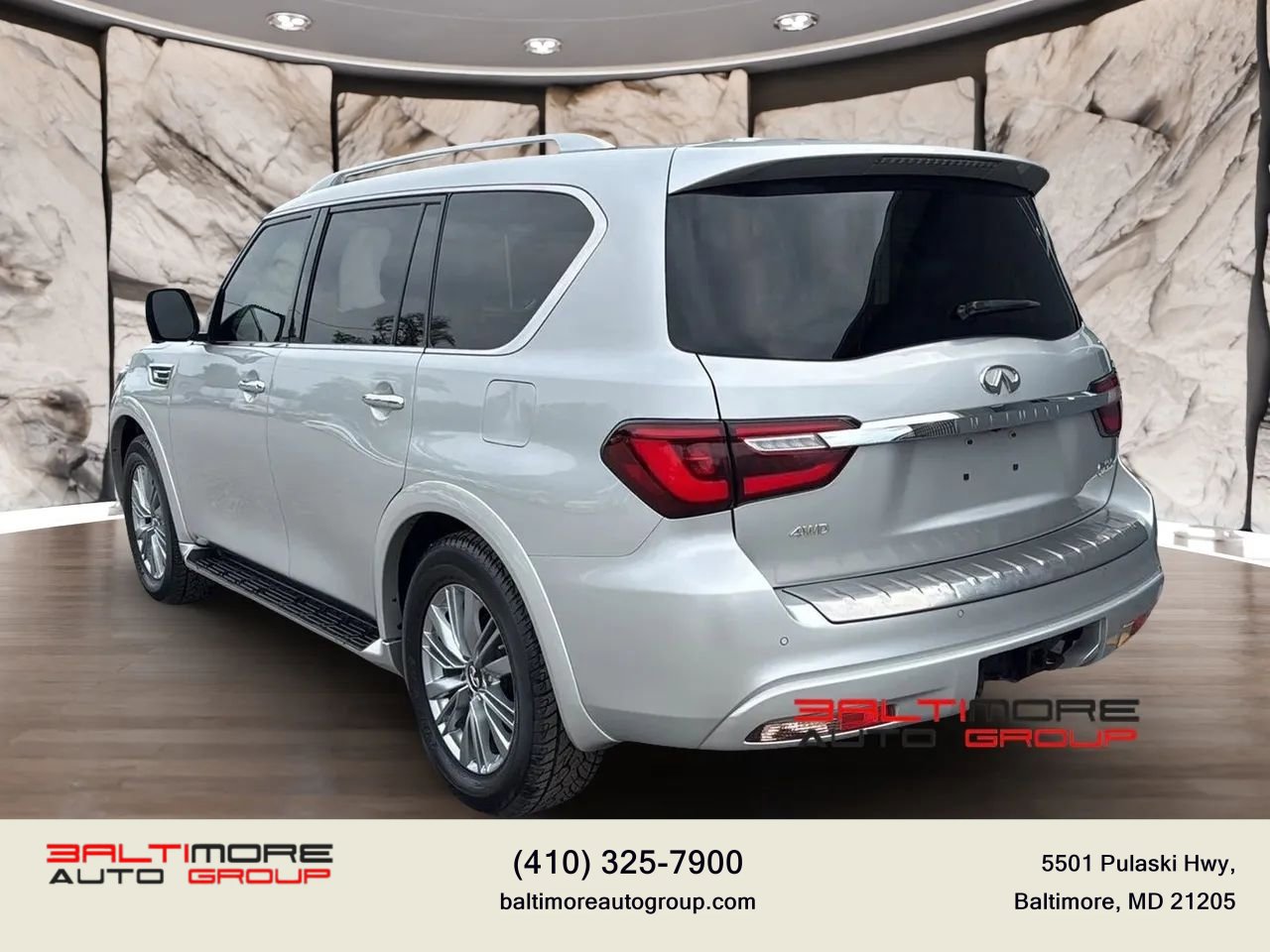 Used 2021 INFINITI QX80 Luxe AWD/4WD image 6
