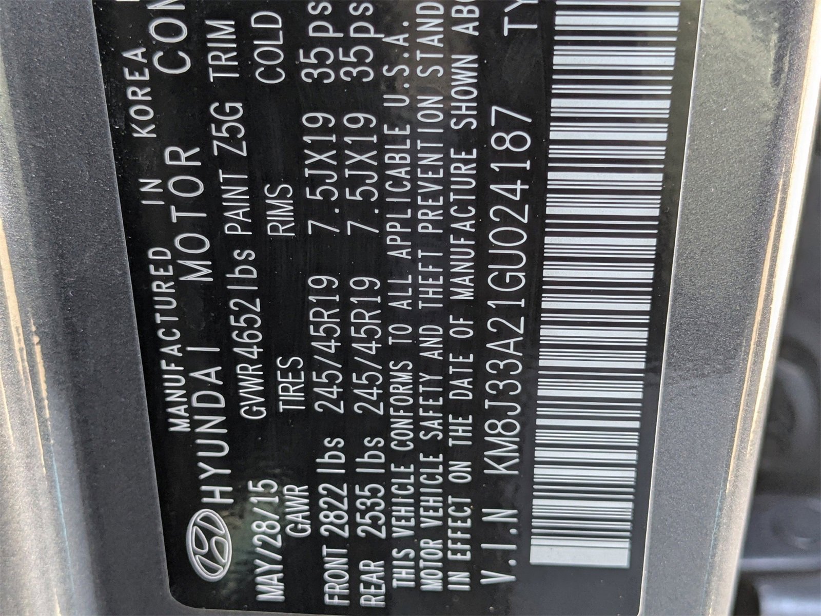 Used 2016 Hyundai Tucson Limited image 21