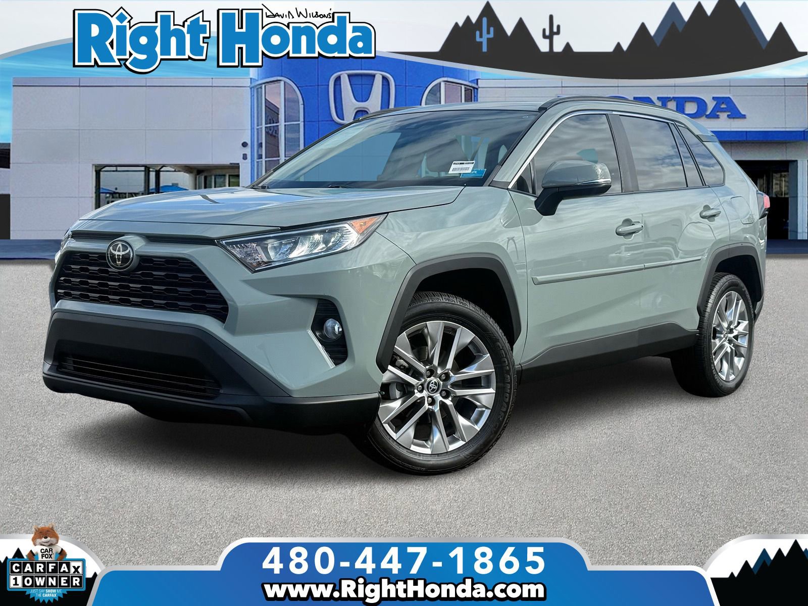 Used 2021 Toyota RAV4 XLE Premium image 1