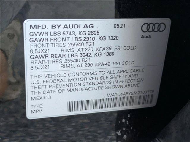 Used 2021 Audi SQ5 Prestige w/ Prestige Package AWD/4WD image 16