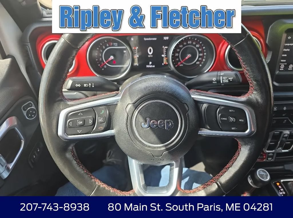 Used 2021 Jeep Gladiator Rubicon w/ Cold Weather Group AWD/4WD image 19