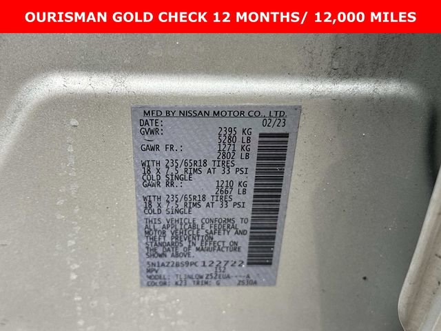 Used 2023 Nissan Murano SV image 31