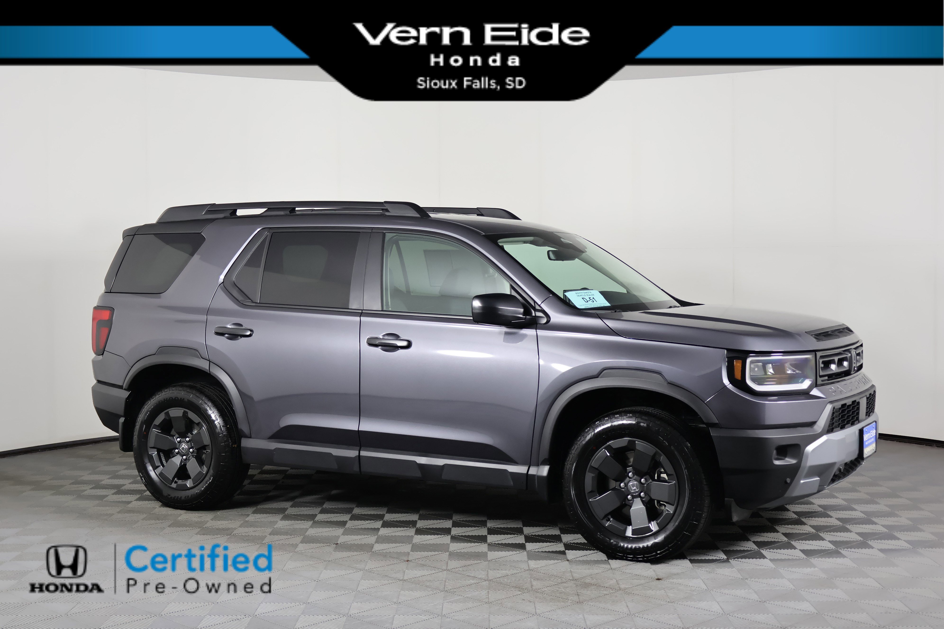 Certified 2026 Honda Passport RTL