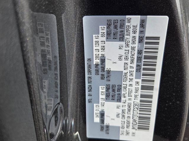 New 2026 MAZDA MX-5 Miata RF Grand Touring image 20