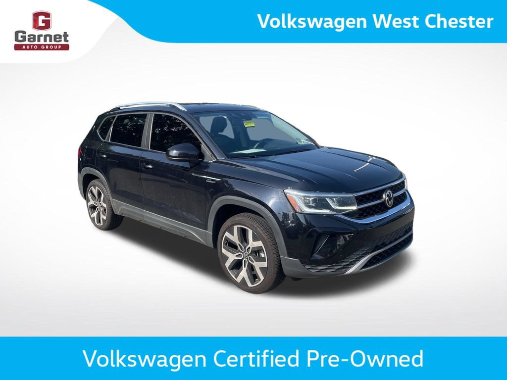 Used 2022 Volkswagen Taos SEL w/ Panoramic Sunroof Package AWD/4WD image 8