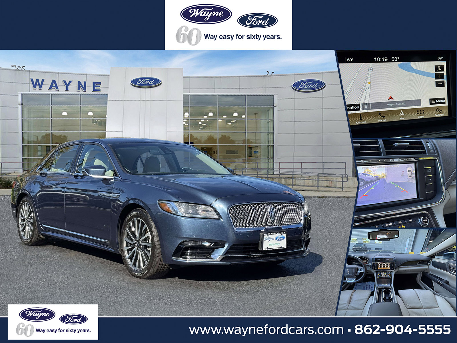 Used 2019 Lincoln Continental Select