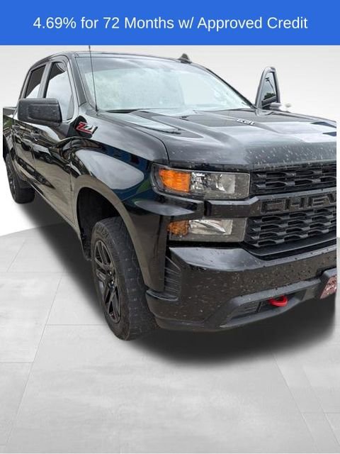 Used 2022 Chevrolet Silverado 1500 Custom Trail Boss AWD/4WD image 1