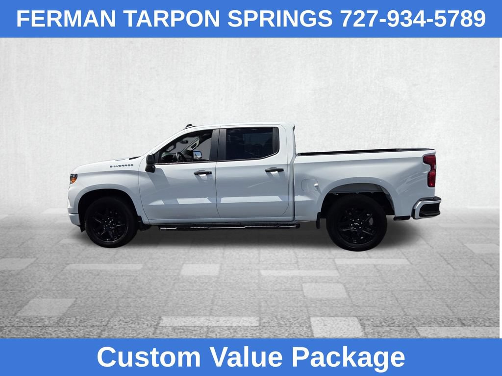 Certified 2025 Chevrolet Silverado 1500 Custom RWD image 8