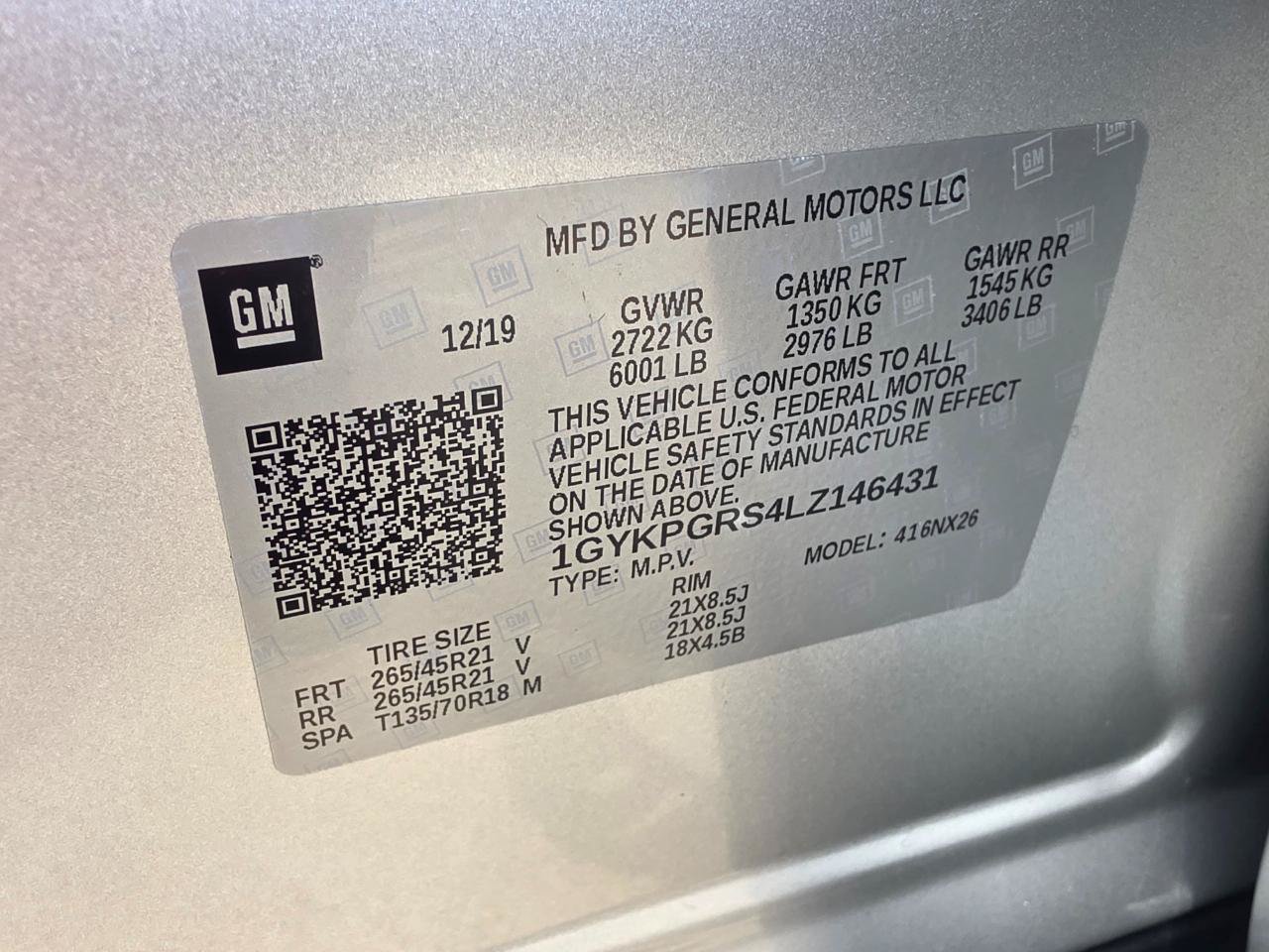 Used 2020 Cadillac XT6 Sport w/ LPO, Floor Liner Package AWD/4WD image 34