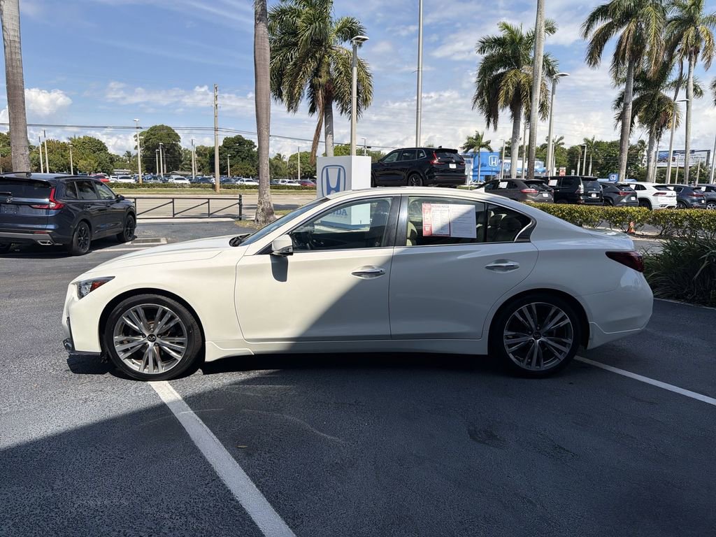Used 2022 INFINITI Q50 Sensory RWD image 5