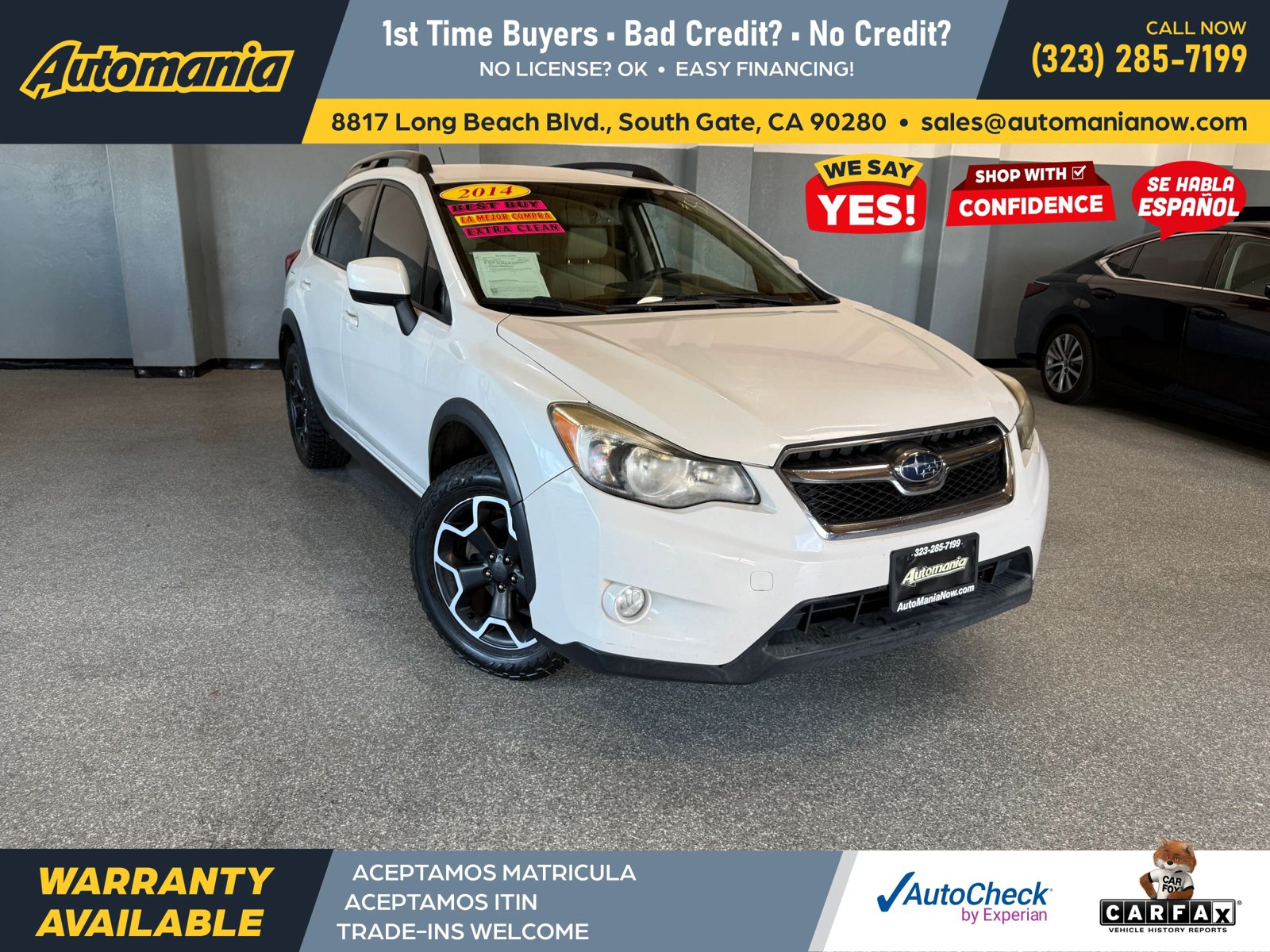 Used 2014 Subaru Crosstrek 2.0i Limited