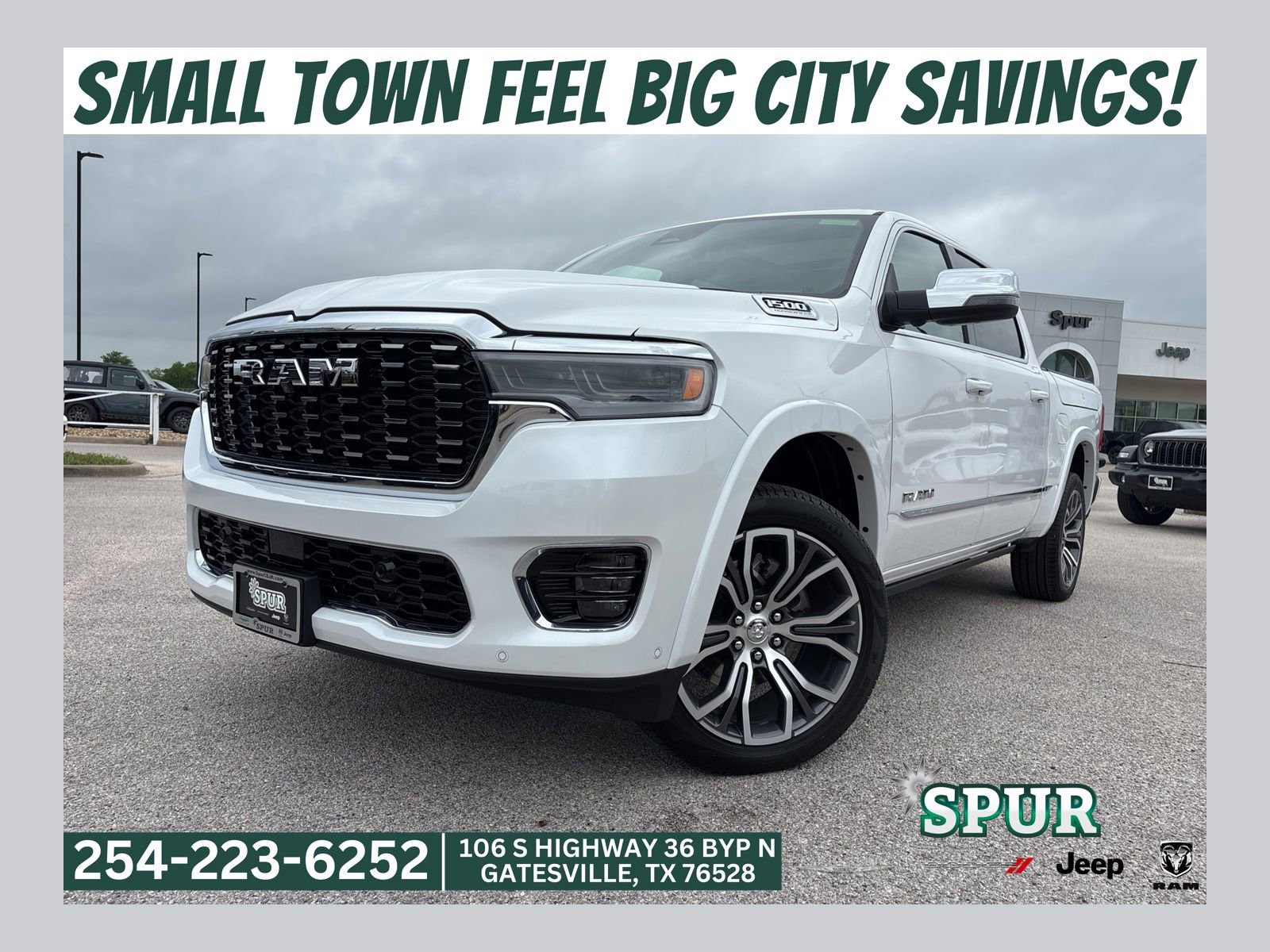 New 2026 RAM 1500 Tungsten w/ Trailer Tow Group AWD/4WD image 1