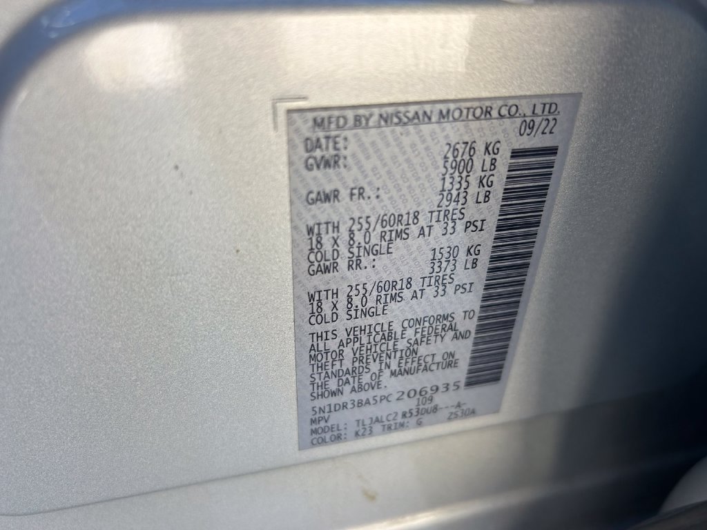 Used 2023 Nissan Pathfinder SV FWD image 10
