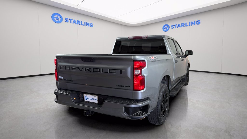 Certified 2023 Chevrolet Silverado 1500 Custom w/ LPO, Dark Essentials Package AWD/4WD image 8