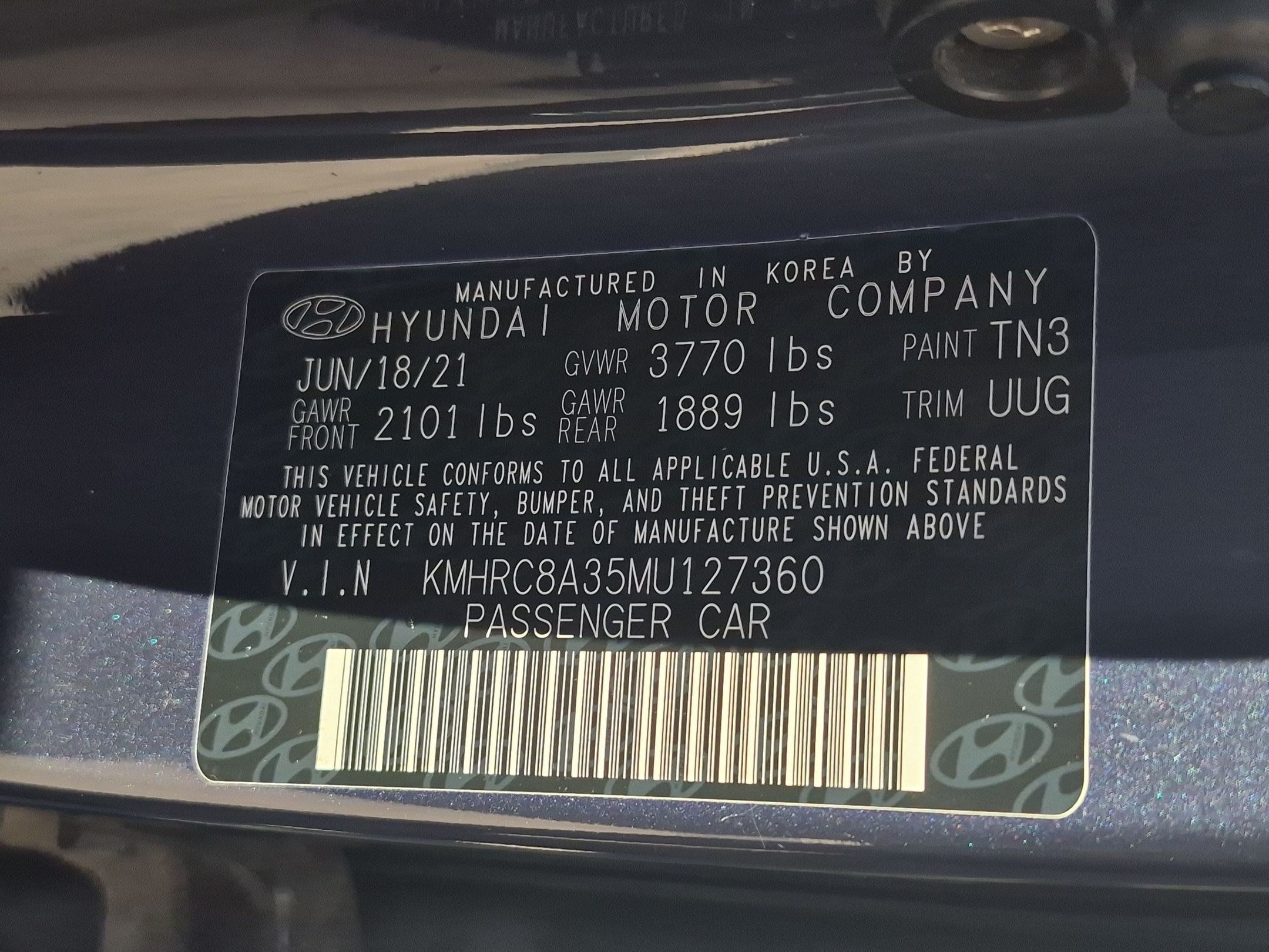 Used 2021 Hyundai Venue FWD image 33