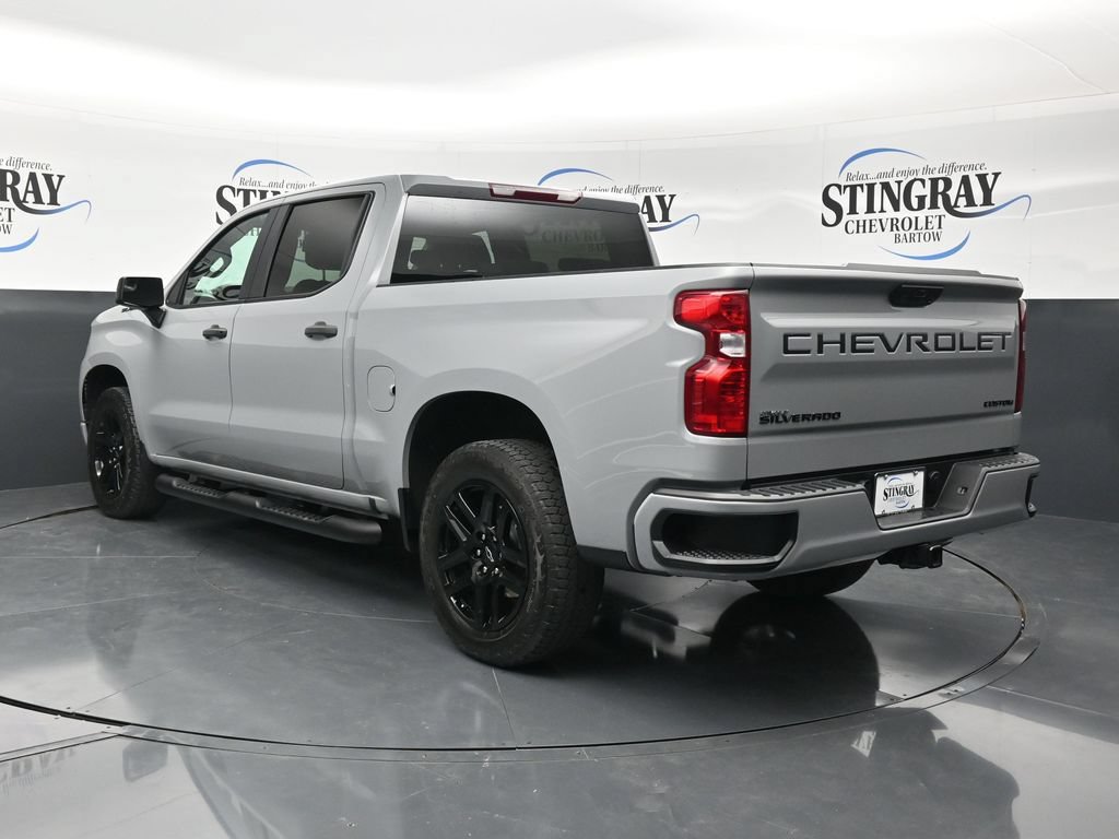 Certified 2024 Chevrolet Silverado 1500 Custom w/ Turbomax Blackout Package RWD image 6