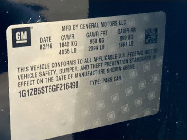 Used 2016 Chevrolet Malibu LS image 28