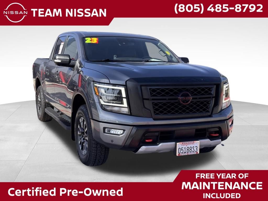Certified 2023 Nissan Titan PRO-4X w/ Pro-4x Convenience Package