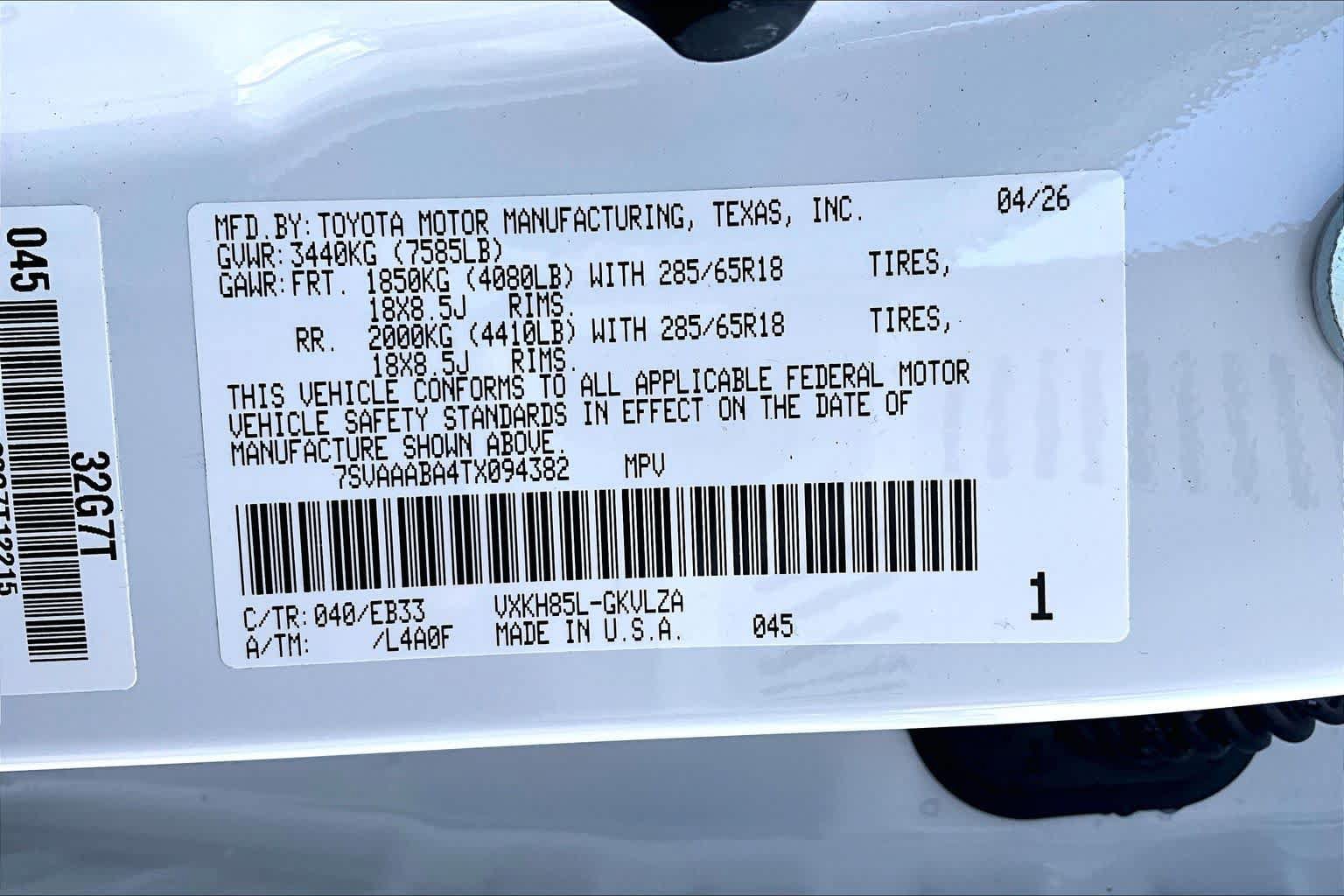 Used 2026 Toyota Sequoia TRD Pro AWD/4WD image 37