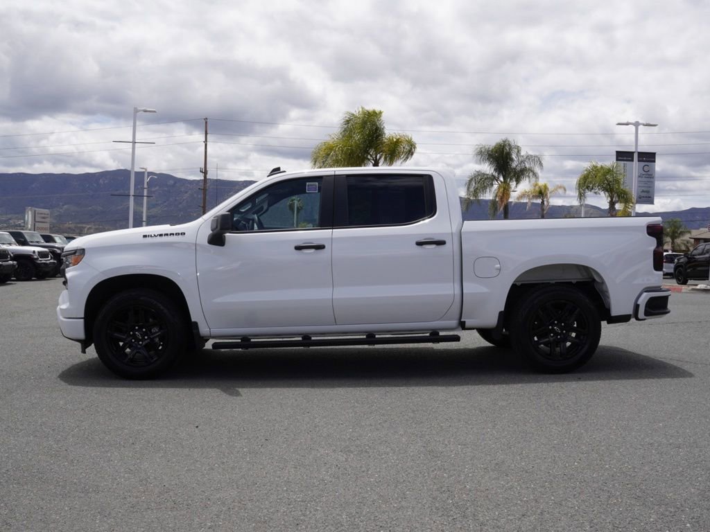 Used 2023 Chevrolet Silverado 1500 Custom w/ LPO, Dark Essentials Package RWD image 7