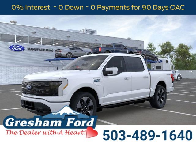 New 2025 Ford F150 Lightning Platinum
