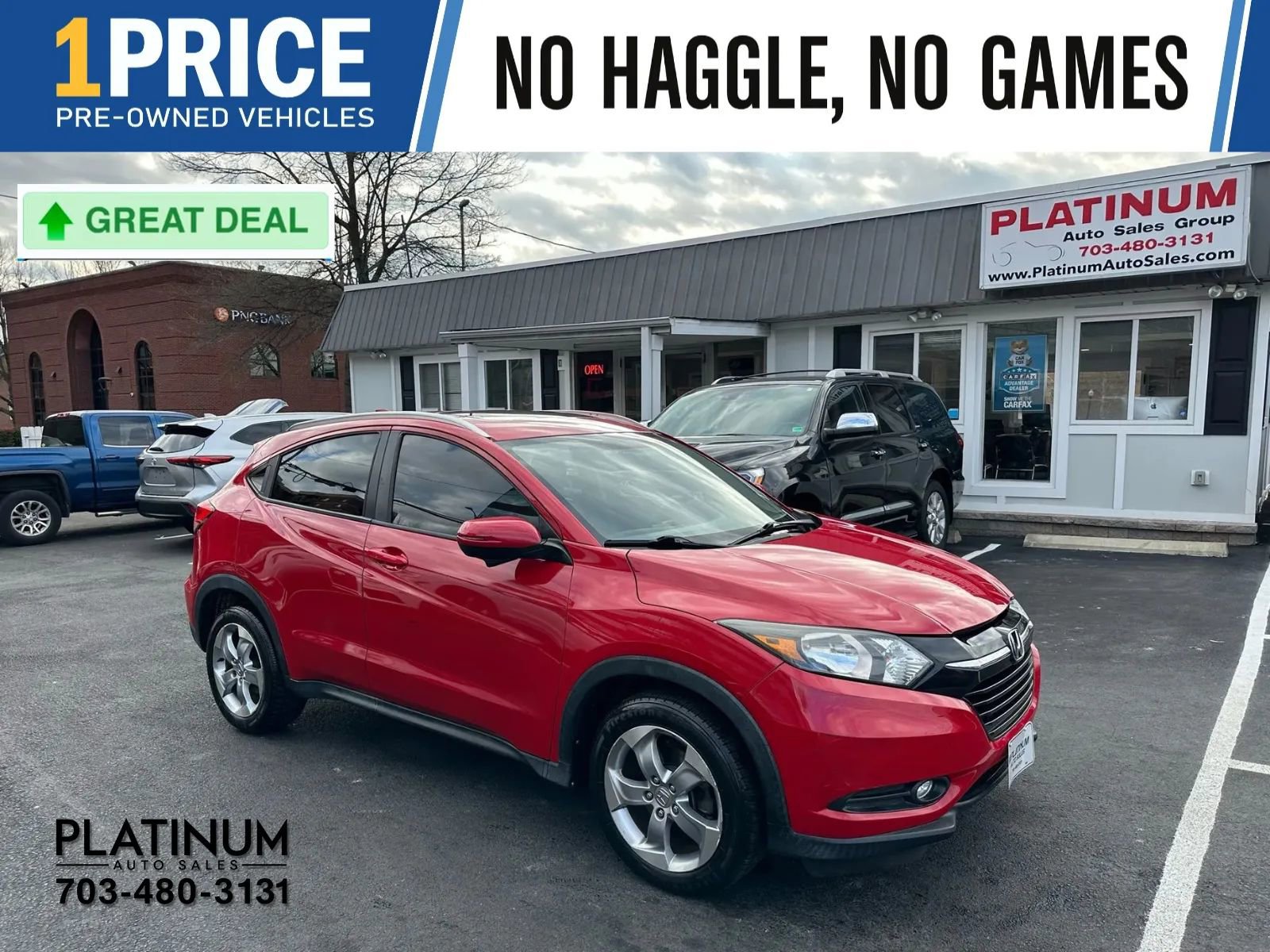 Used 2017 Honda HR-V EX-L image 1