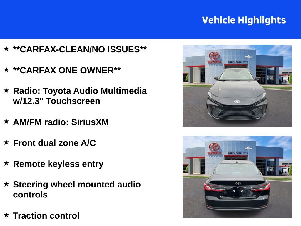 Used 2025 Toyota Camry LE image 4