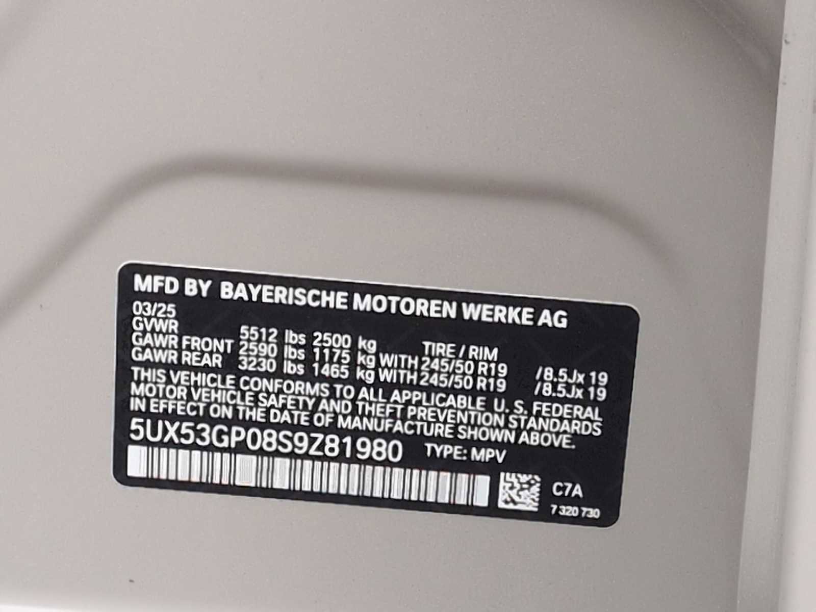 Used 2025 BMW X3 xDrive30i w/ Convenience Package AWD/4WD image 37