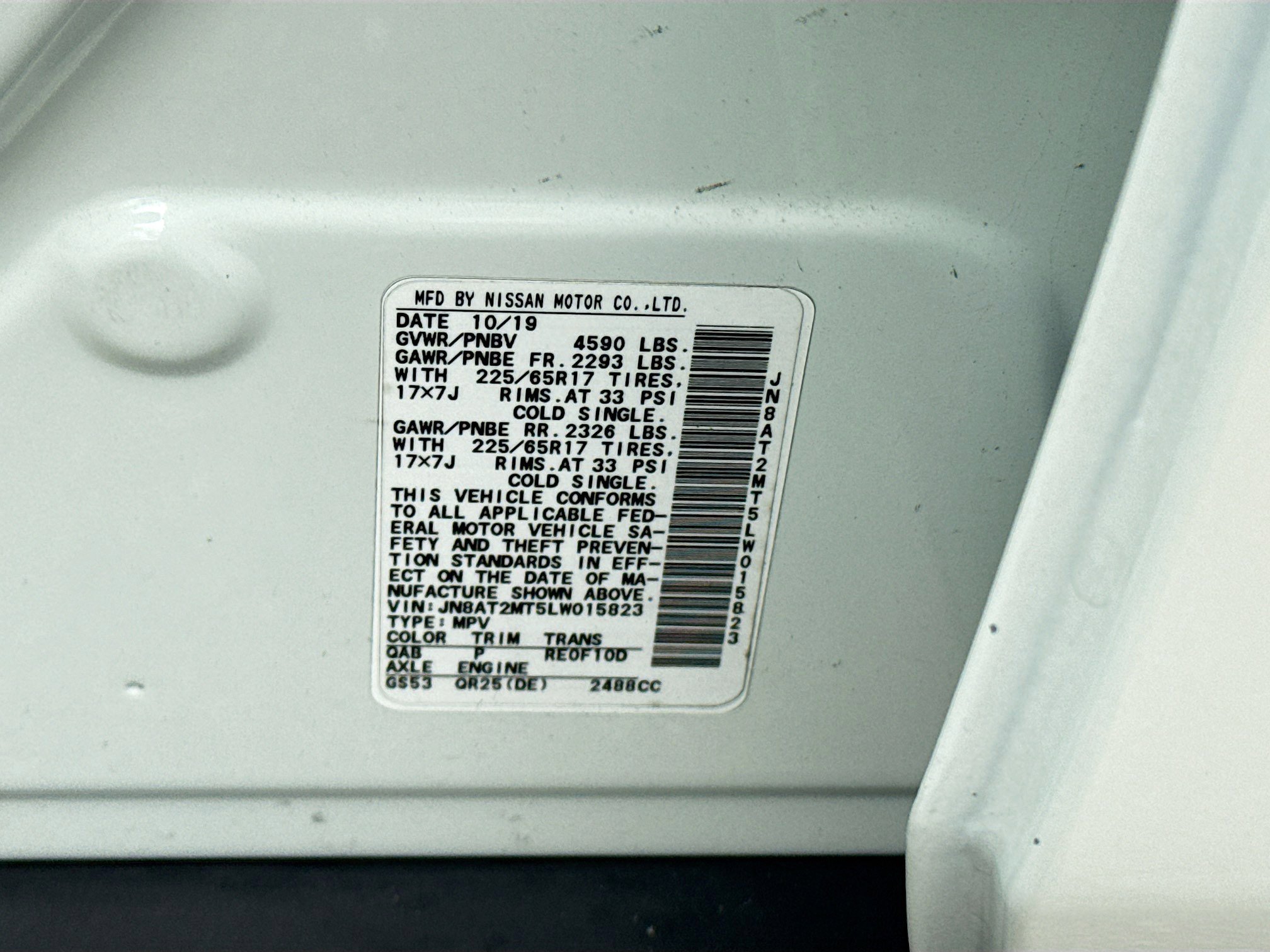 Used 2020 Nissan Rogue SV image 42