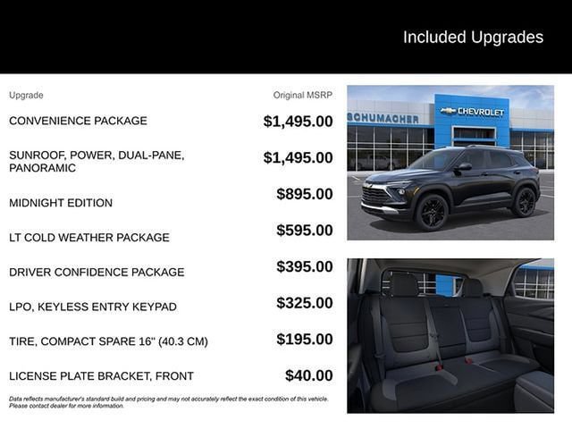 New 2026 Chevrolet TrailBlazer LT w/ Convenience Package AWD/4WD image 8