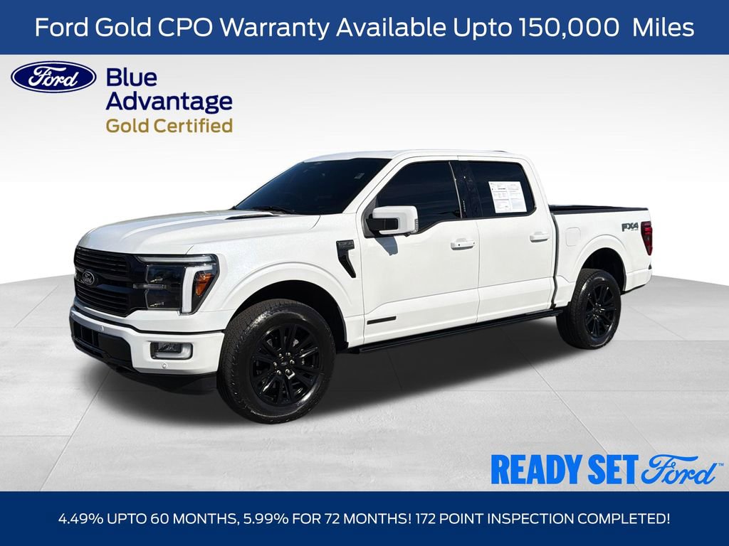 Certified 2024 Ford F150 Platinum w/ Equipment Group 702A High