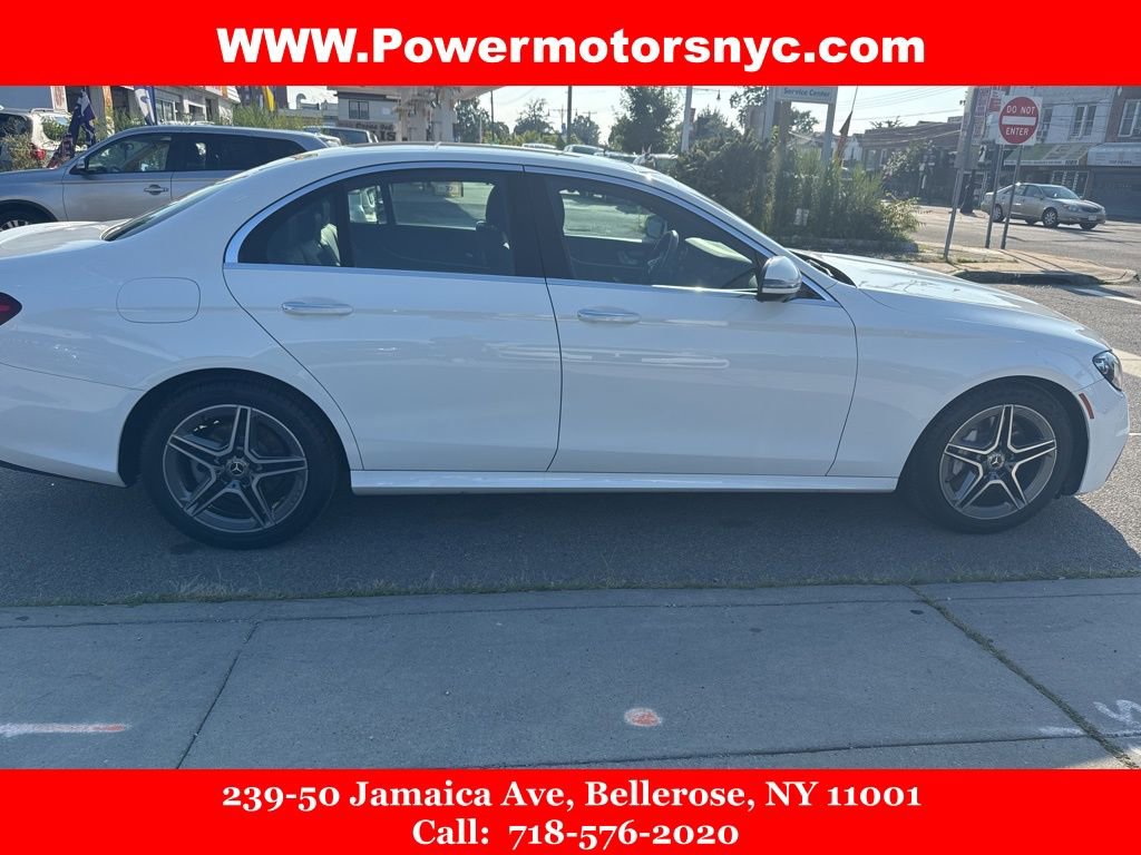 Used 2022 Mercedes-Benz E 350 4MATIC Sedan w/ AMG Line Exterior image 6