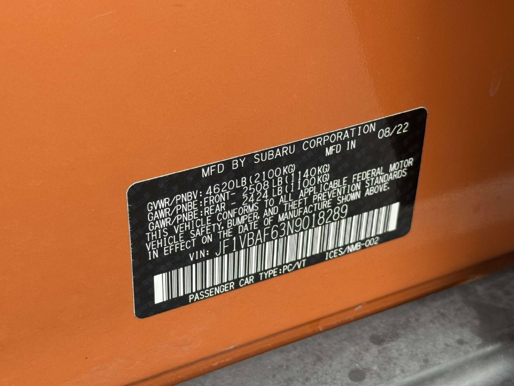 Used 2022 Subaru WRX Premium AWD/4WD image 31