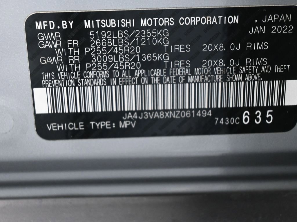 Used 2022 Mitsubishi Outlander SEL image 42