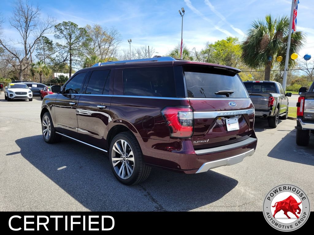 Certified 2021 Ford Expedition Max Platinum image 4