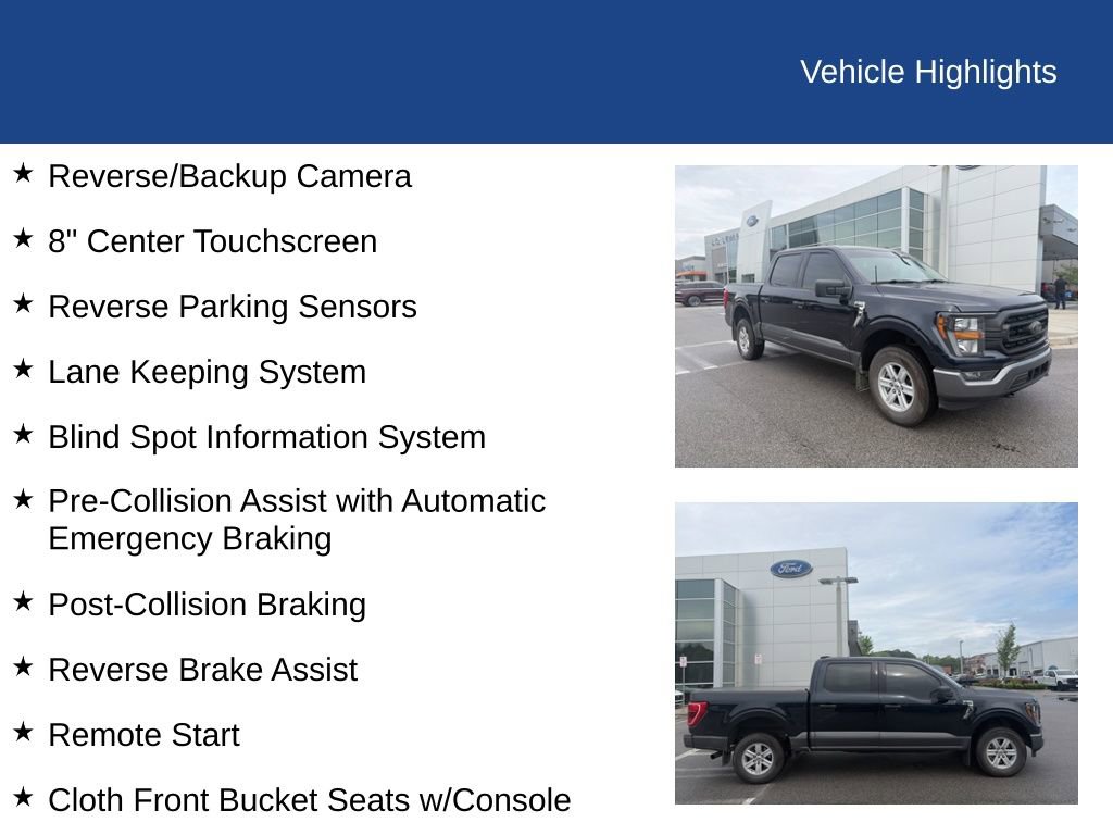 Used 2023 Ford F150 XLT w/ Equipment Group 301A Mid AWD/4WD image 21