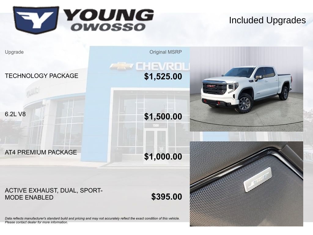 Used 2024 GMC Sierra 1500 AT4 w/ Technology Package image 4