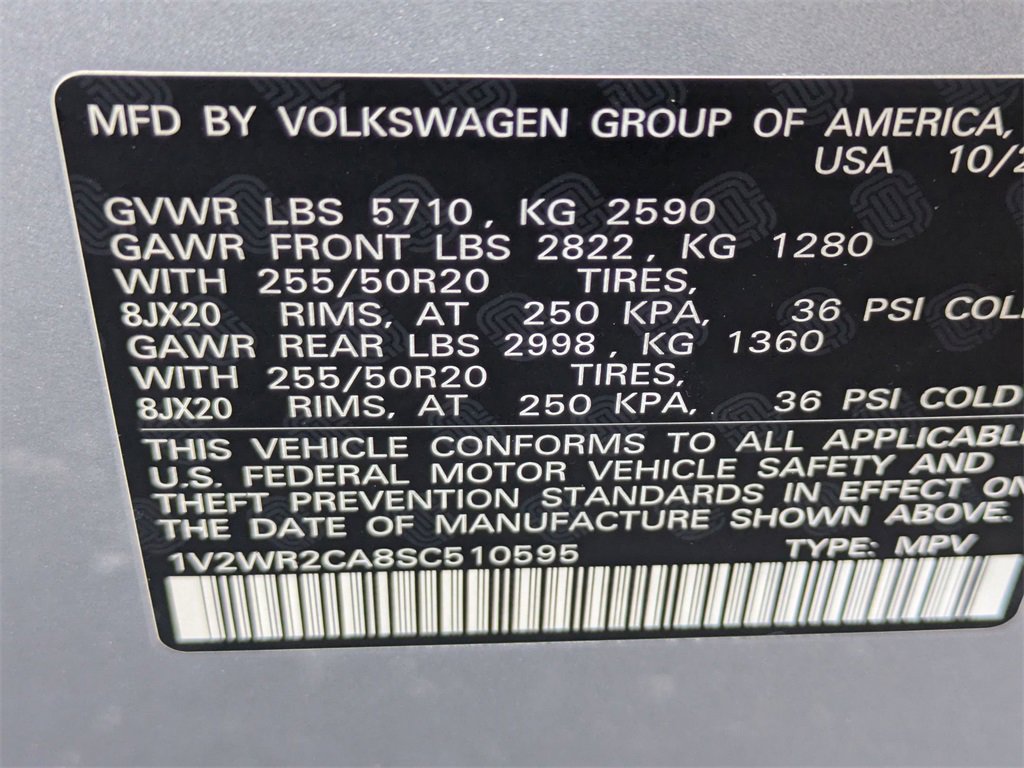 Used 2025 Volkswagen Atlas SE image 35