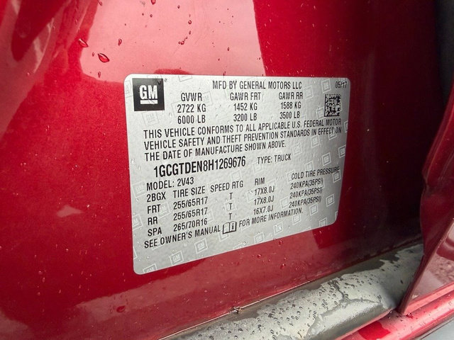 Used 2017 Chevrolet Colorado Z71 AWD/4WD image 14