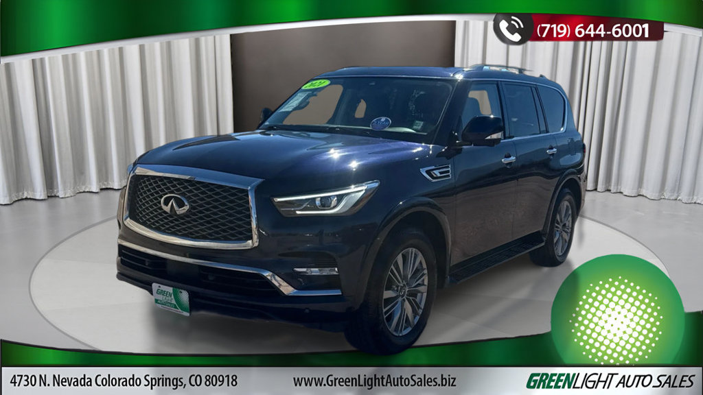 Used 2021 INFINITI QX80 Luxe AWD/4WD 360° Tour