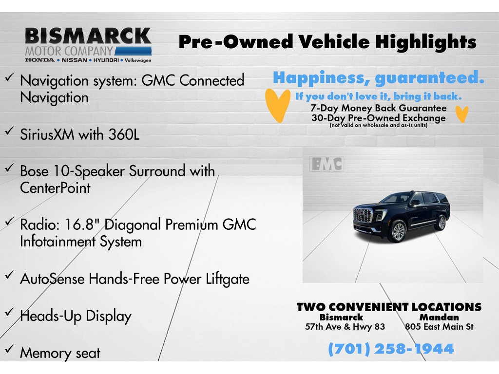Used 2026 GMC Yukon Denali w/ Sun & Power Step Package AWD/4WD image 5