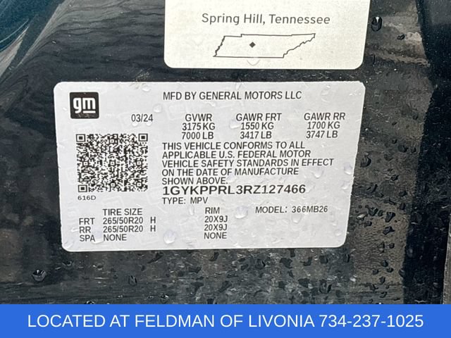 Certified 2024 Cadillac Lyriq Luxury w/ LPO, Floor Liner Package AWD/4WD image 33