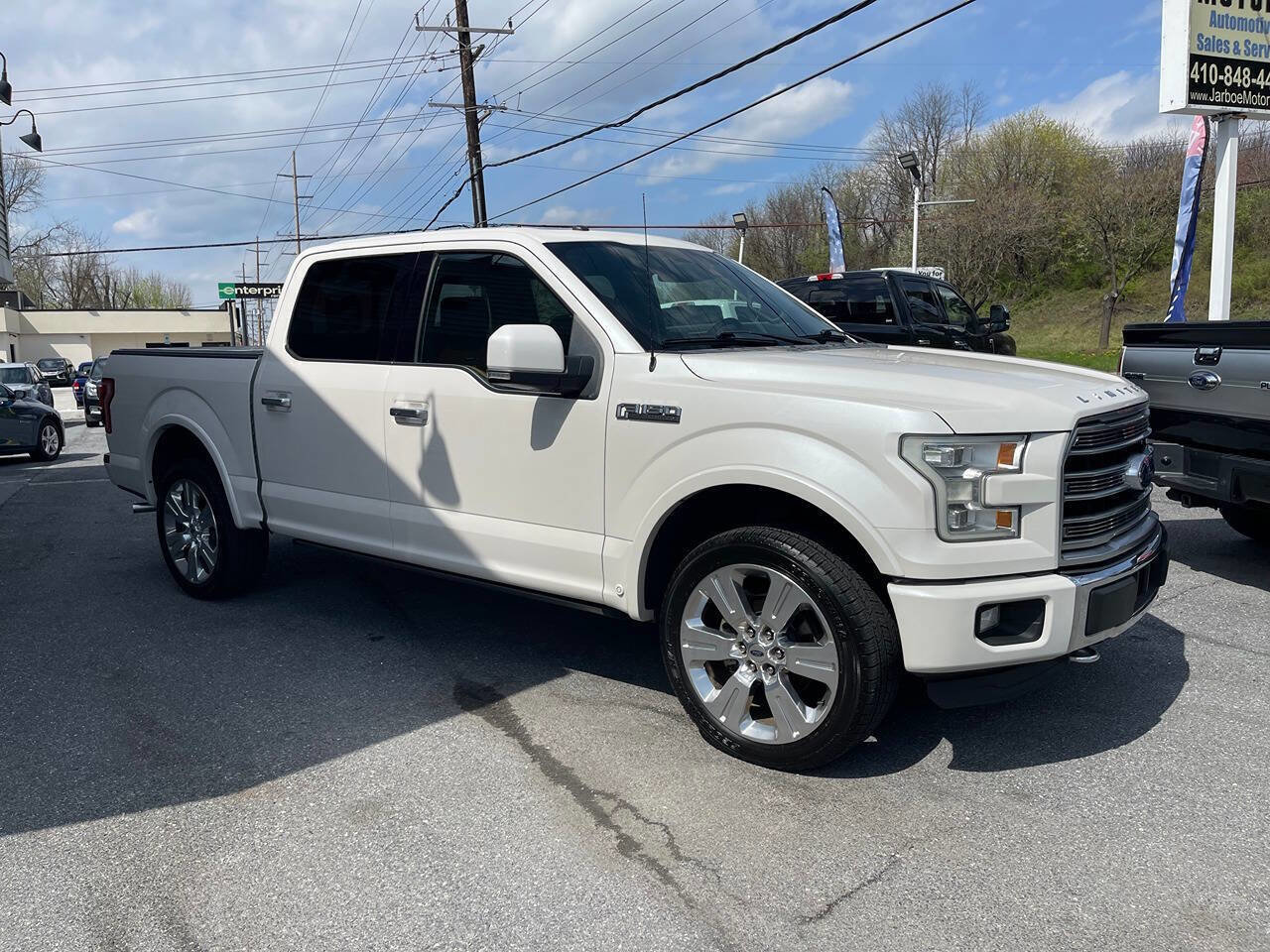 Used 2016 Ford F150 Limited w/ Trailer Tow Package image 9
