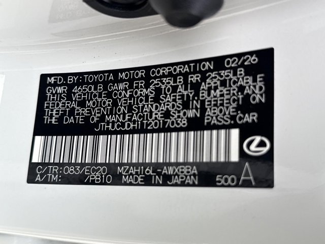Certified 2026 Lexus UX 300h AWD w/ Accessory Package (2T) image 29