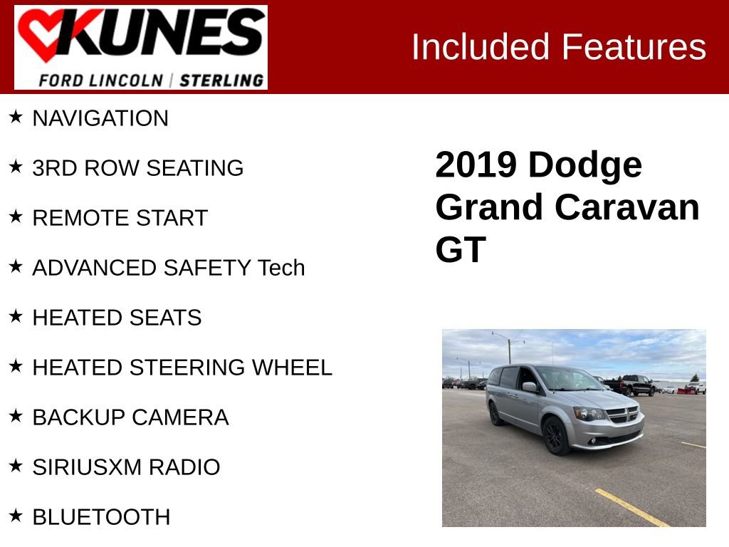 Used 2019 Dodge Grand Caravan GT image 2