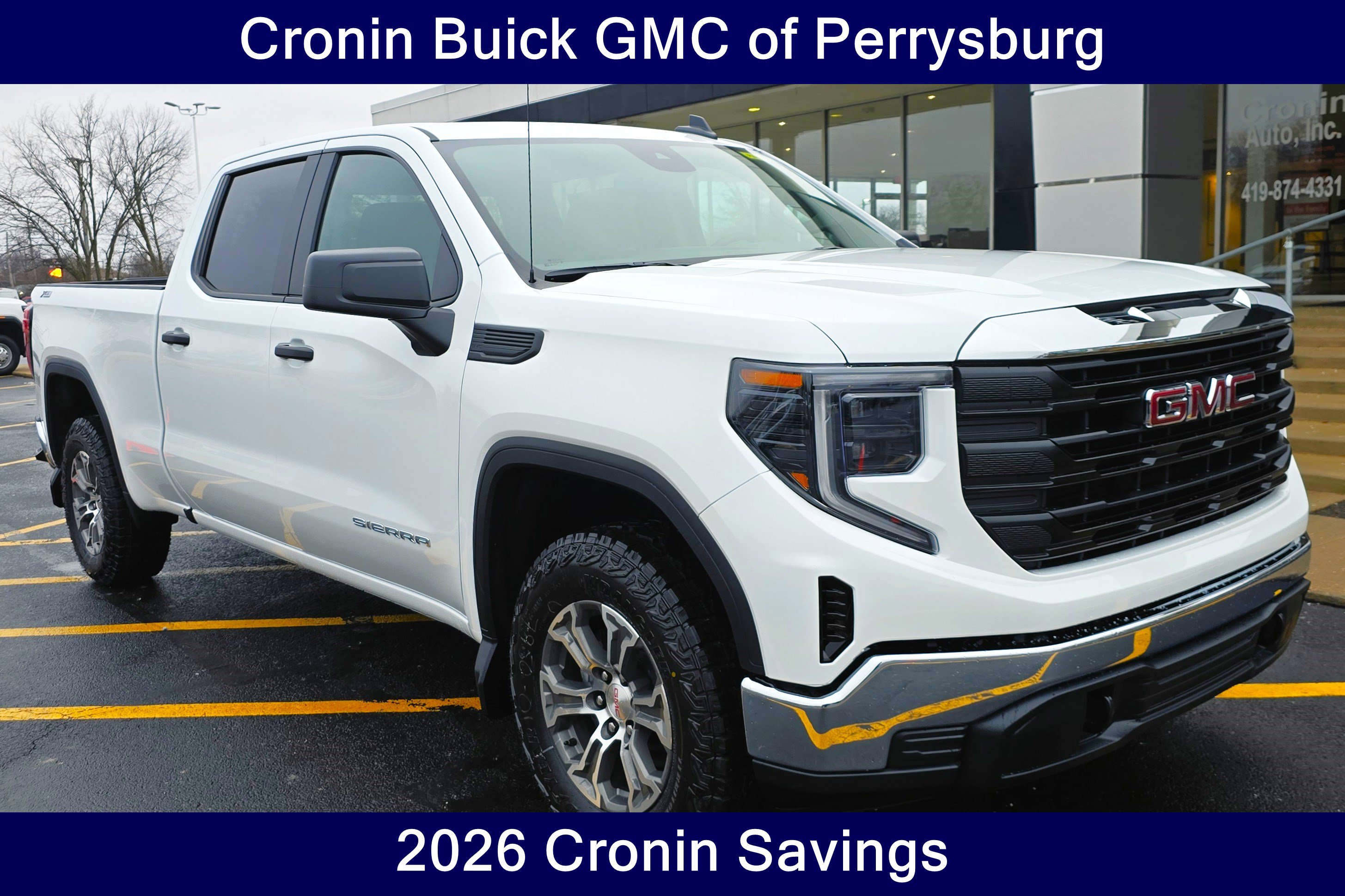 New 2026 GMC Sierra 1500 Pro w/ Pro Value Package