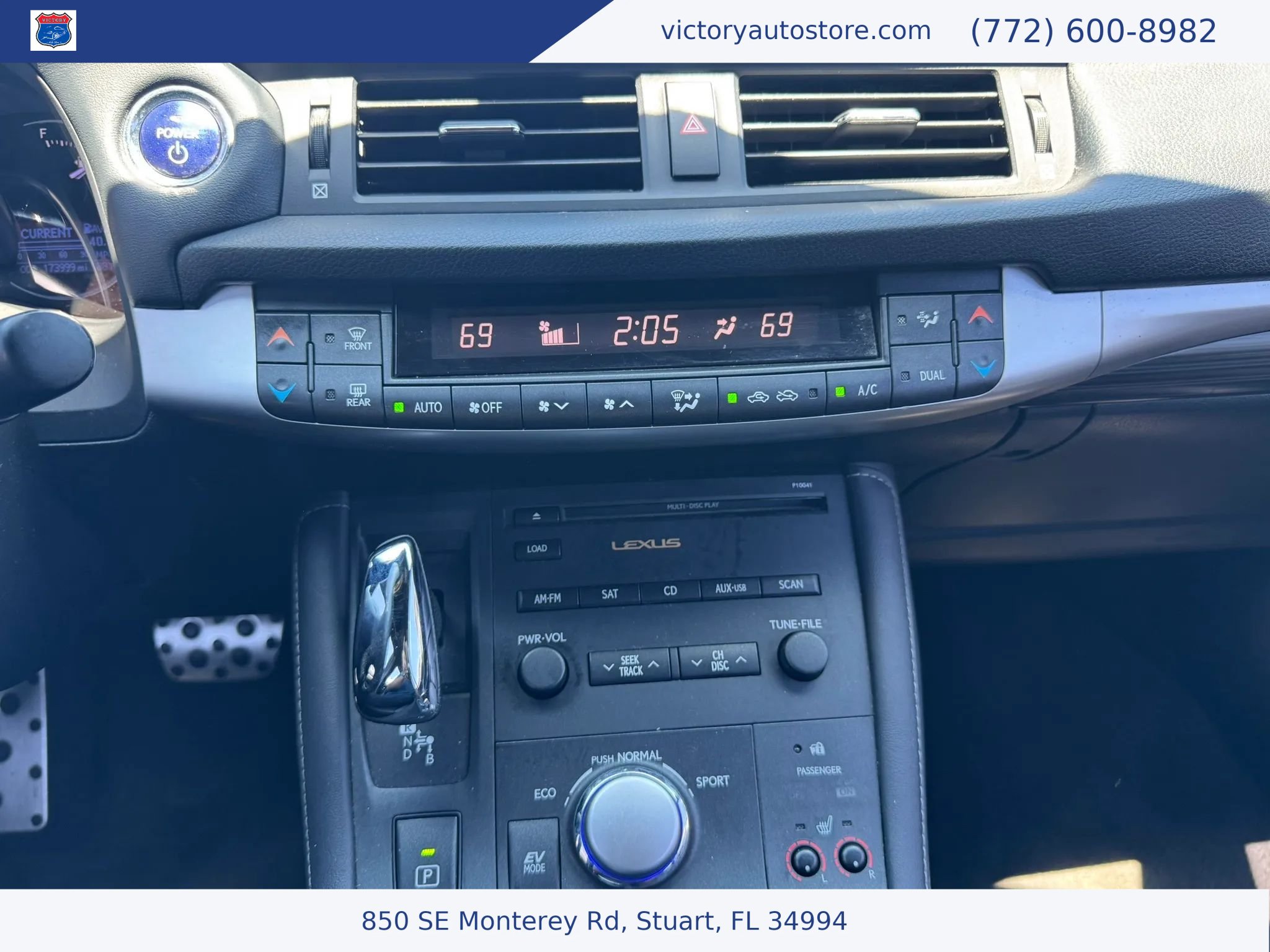 Used 2012 Lexus CT 200h Premium w/ Premium Audio Pkg (F Sport) FWD image 35