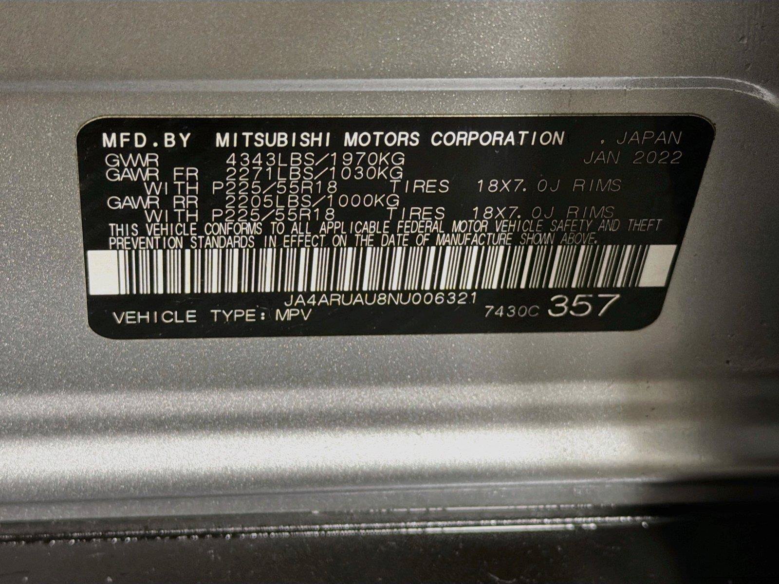 Used 2022 Mitsubishi Outlander Sport ES AWD/4WD image 37